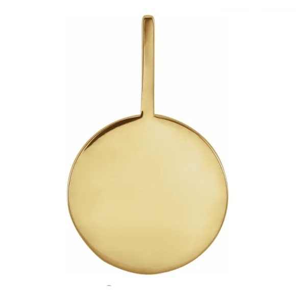 🐶 Dog Mom 14K Yellow .01 CTW Natural Diamond Paw Print Charm/Pendant ❤️🐾 - Picture 2 of 3